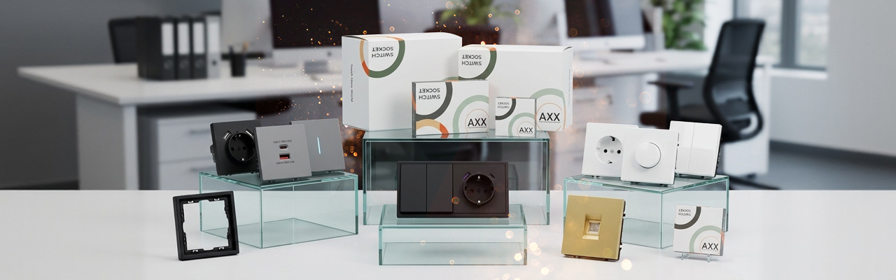 Премиальные розетки и выключатели AXX DK в Минске | ОНОФФ СТОР